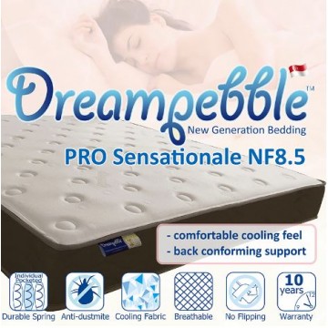Dreampebble Pro Sensationale Pro NF8.5 mattress